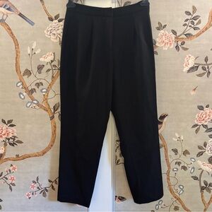Vanessa Seward black high waisted wool trousers, 40 medium, French, A.P.C.